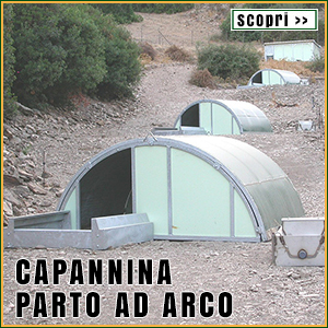 Capannina parto ad arco
